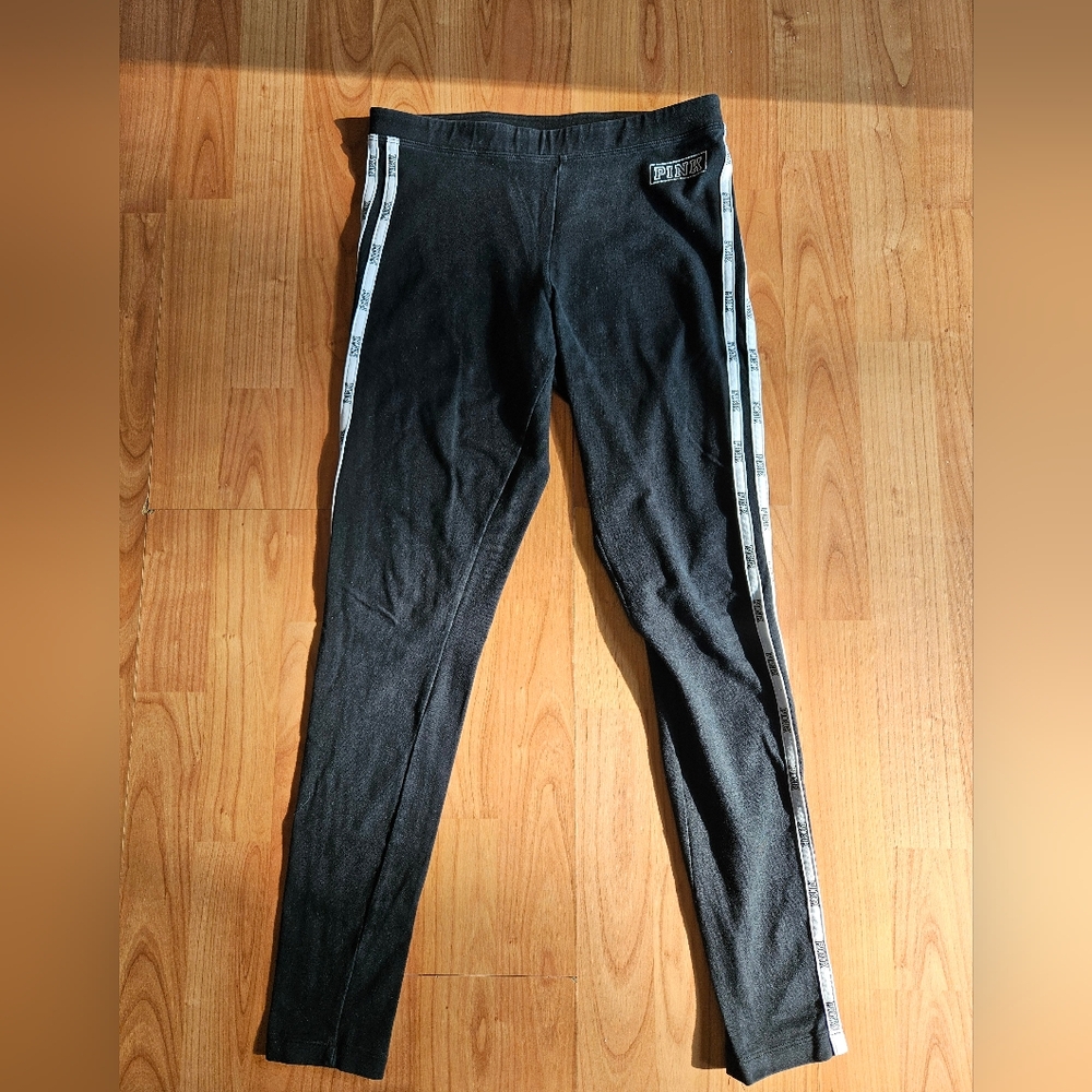 PINK Victoria's Secret Classic Black Leggings
